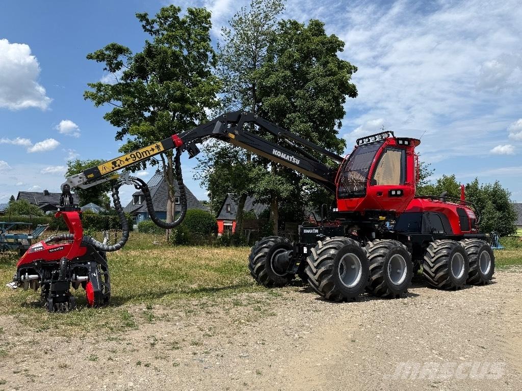 Komatsu 931 XC 원목 하베스터