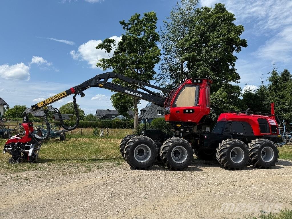 Komatsu 931 XC 원목 하베스터