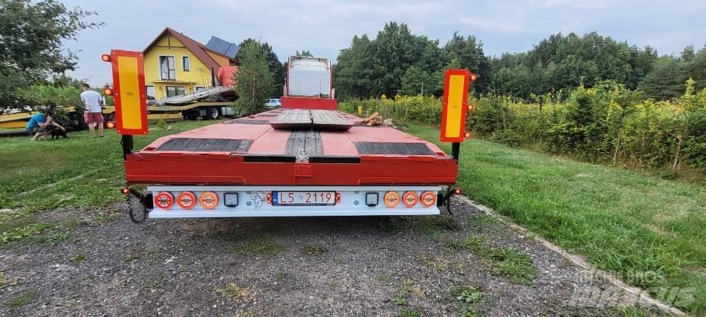 Fliegl SVS 580T 로우 로더-세미 트레일러