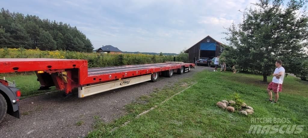 Fliegl SVS 580T 로우 로더-세미 트레일러