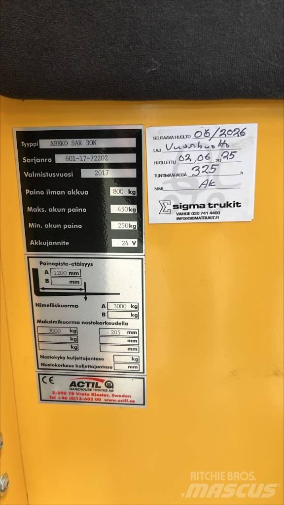 Abeko SAR 30 N 경량 리프터