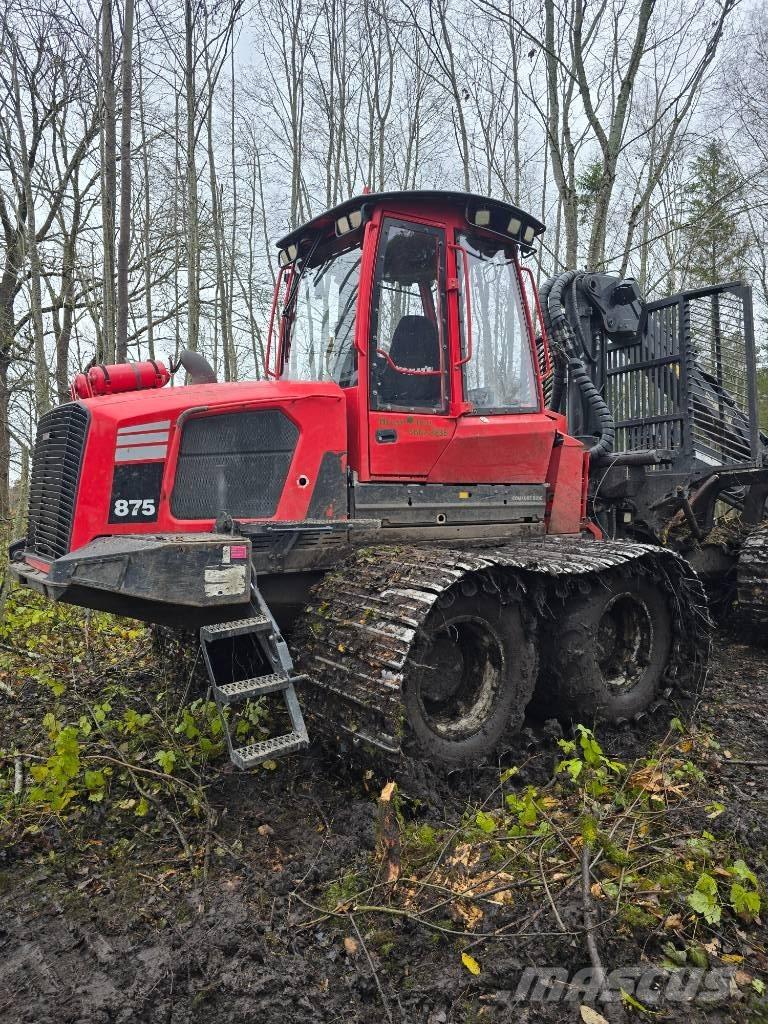 Komatsu 875 원목 포워더