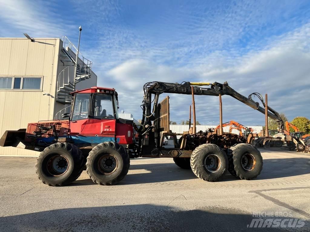 Valmet 890 원목 포워더
