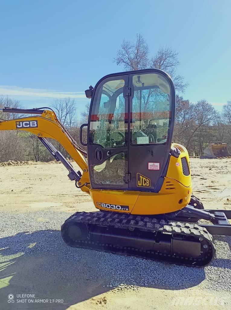 JCB 8030 ZTS 소형 굴삭기 7톤 미만