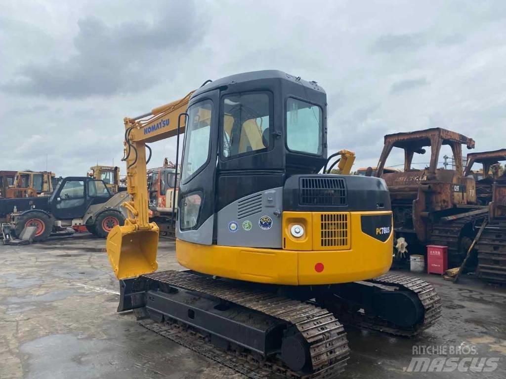 Komatsu pc78us 중형굴삭기 7톤-28톤