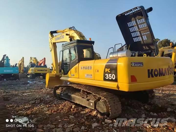 Komatsu PC 350 대형 굴삭기 29톤 이상