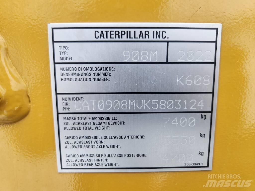 CAT 908m  휠로우더