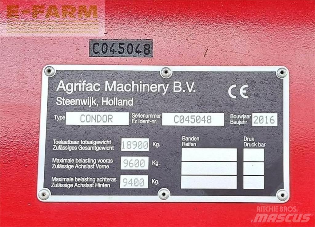 Agrifac condor iv 견인형 분무기