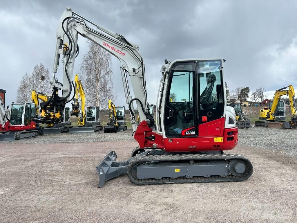 Takeuchi TB260 소형 굴삭기 7톤 미만