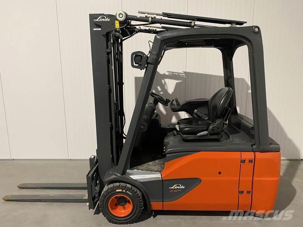 Linde E18L-02 전동 지게차