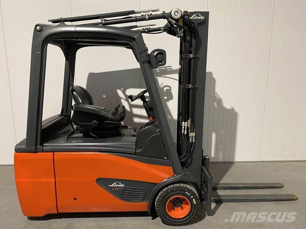 Linde E18L-02 전동 지게차