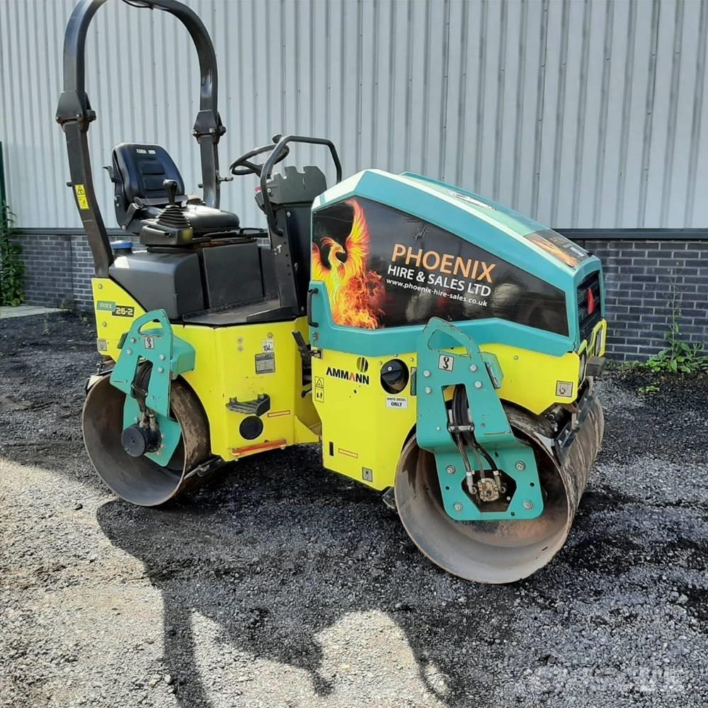 Ammann ARX 26-2 트윈 드럼 롤러