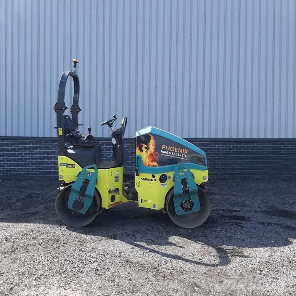 Ammann ARX 26-2 트윈 드럼 롤러