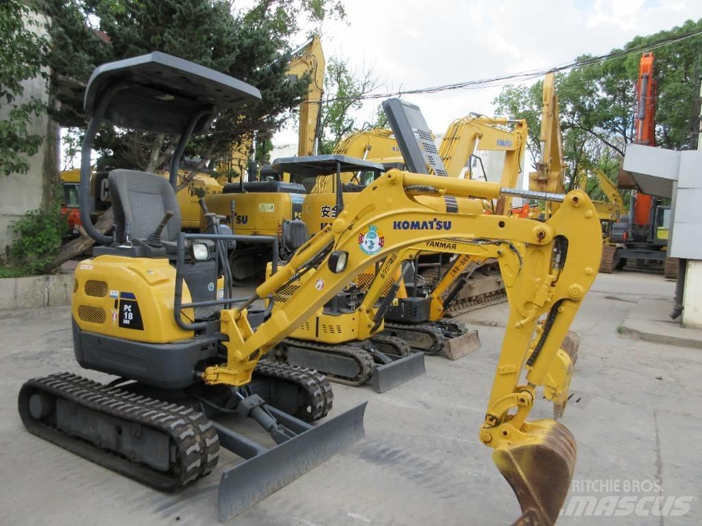 Komatsu PC 18 소형 굴삭기 7톤 미만
