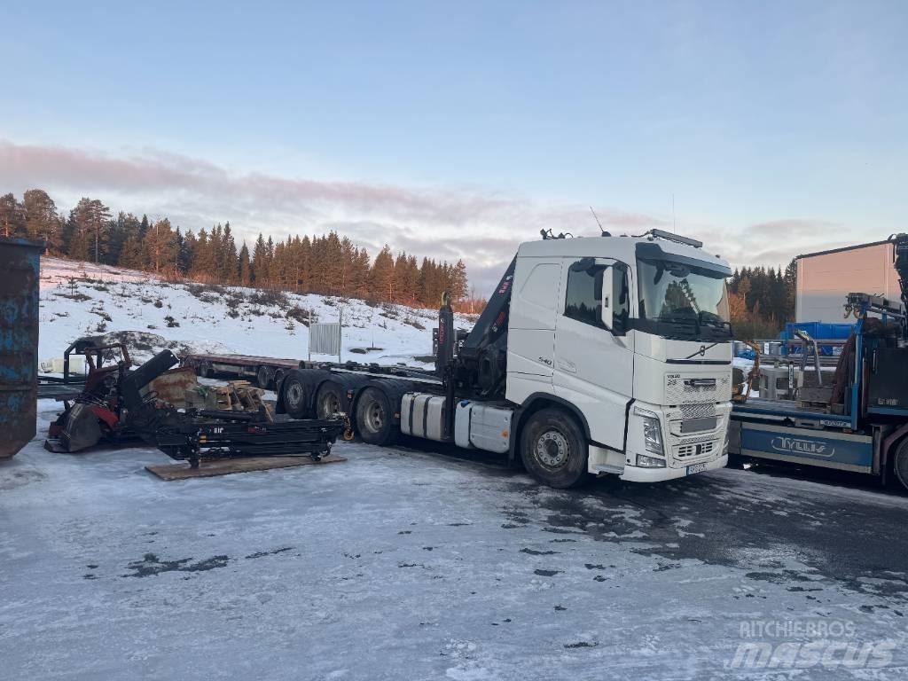 Volvo Kran & krokbil 훅 리프트 트럭