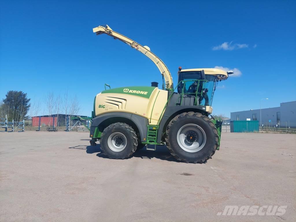 Krone Big X 630 자동 초지기계