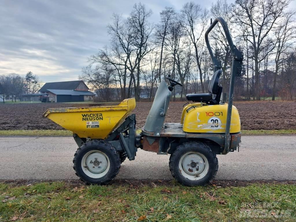 Wacker Neuson 1001 건설현장 덤프트럭
