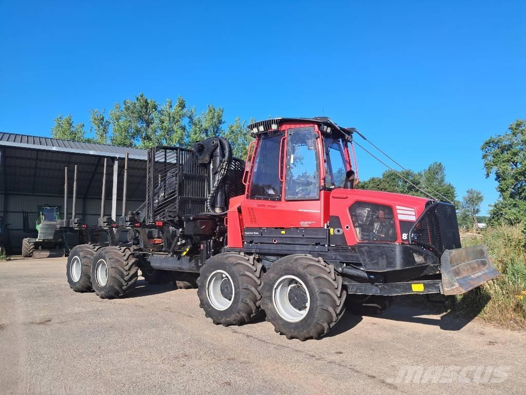 Komatsu 875 원목 포워더