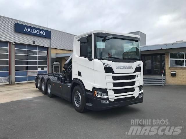 Scania R 500 크레인 트럭
