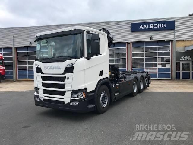 Scania R 500 크레인 트럭