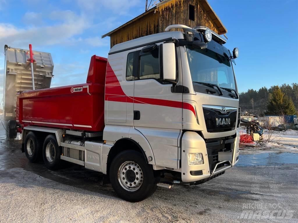 MAN TGX 26.580  6x4 덤프 트럭