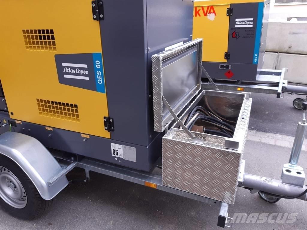 Atlas Copco QES60 디젤 발전기