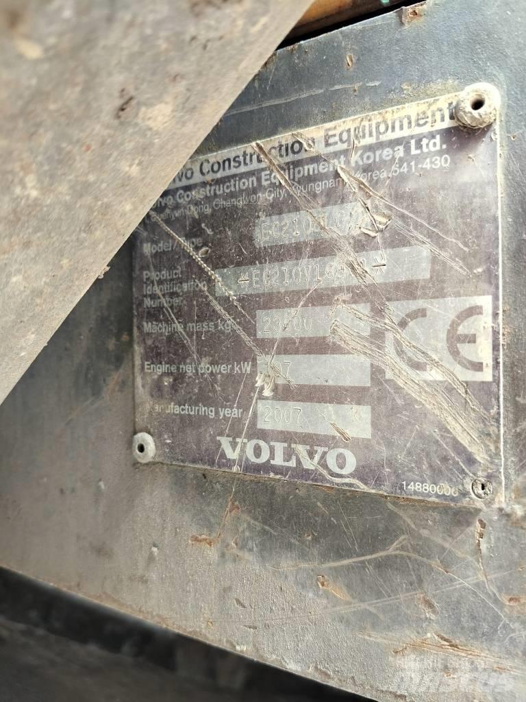 Volvo EC 210 B LC 대형 굴삭기 29톤 이상