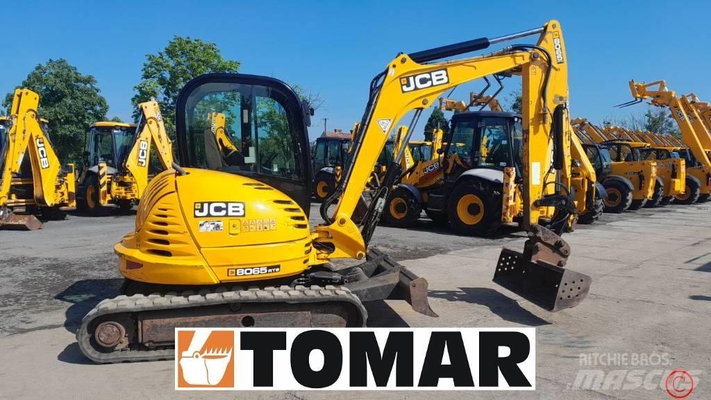 JCB 8065 RTS 소형 굴삭기 7톤 미만