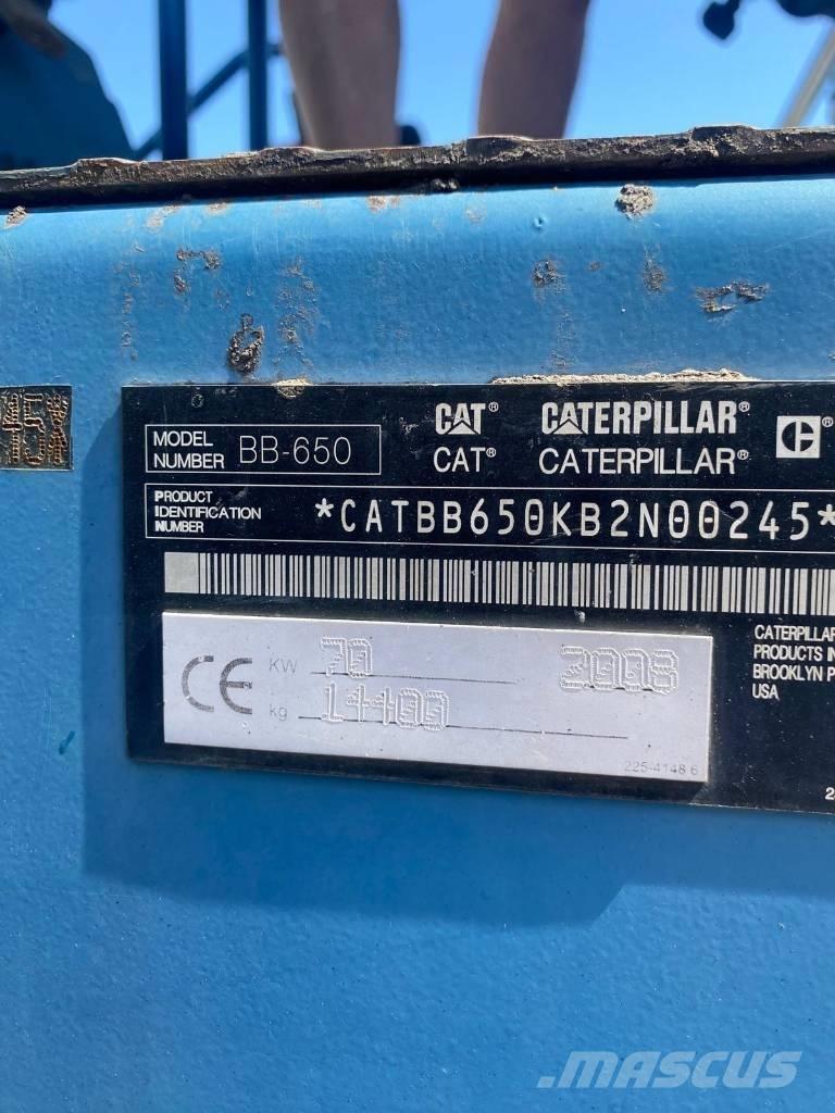CAT BB 650 아스팔트 포장장비