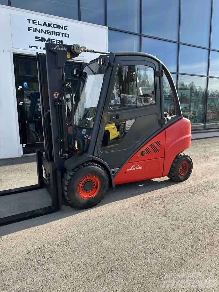 Linde H35D 디젤 지게차