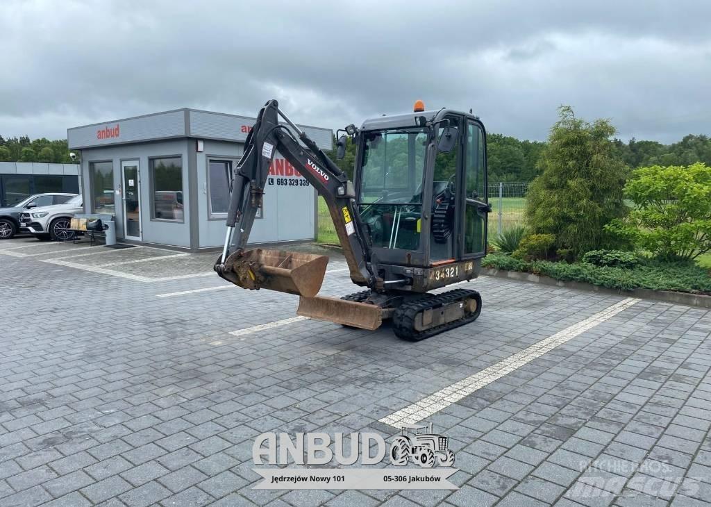 Volvo EC18D 소형 굴삭기 7톤 미만