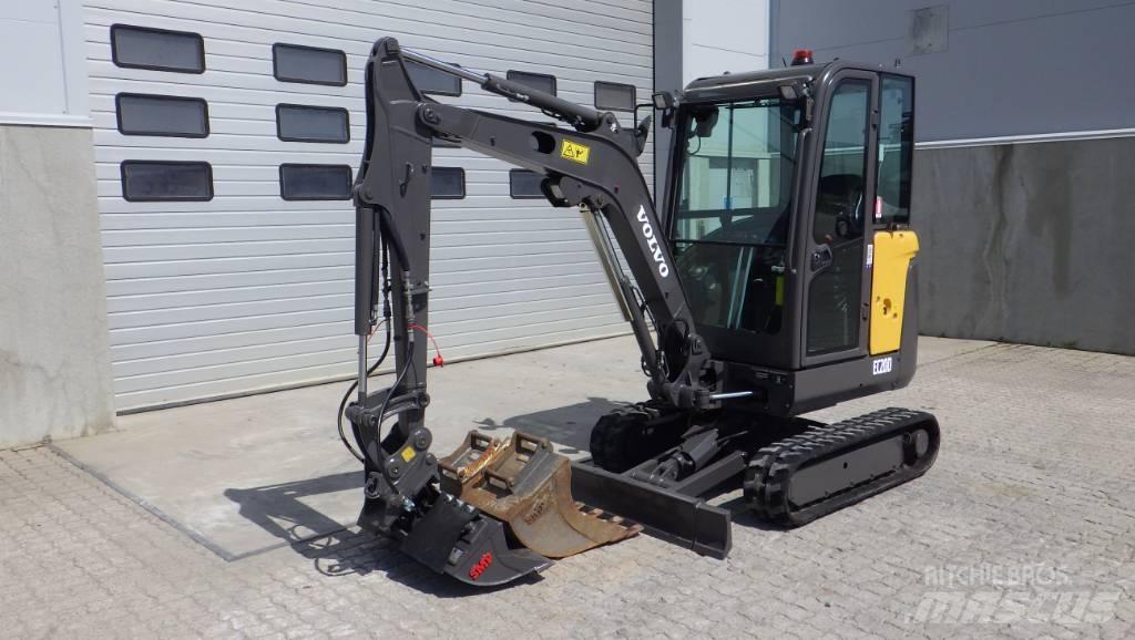 Volvo EC20D 소형 굴삭기 7톤 미만