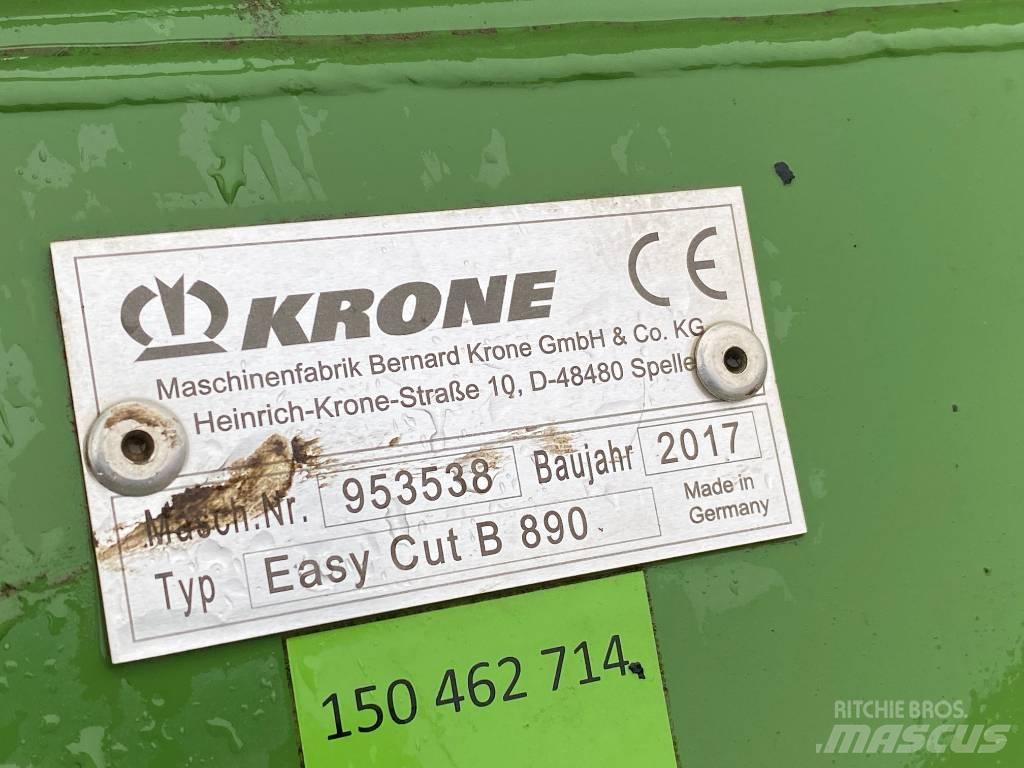 Krone Easy Cut B890 제초기