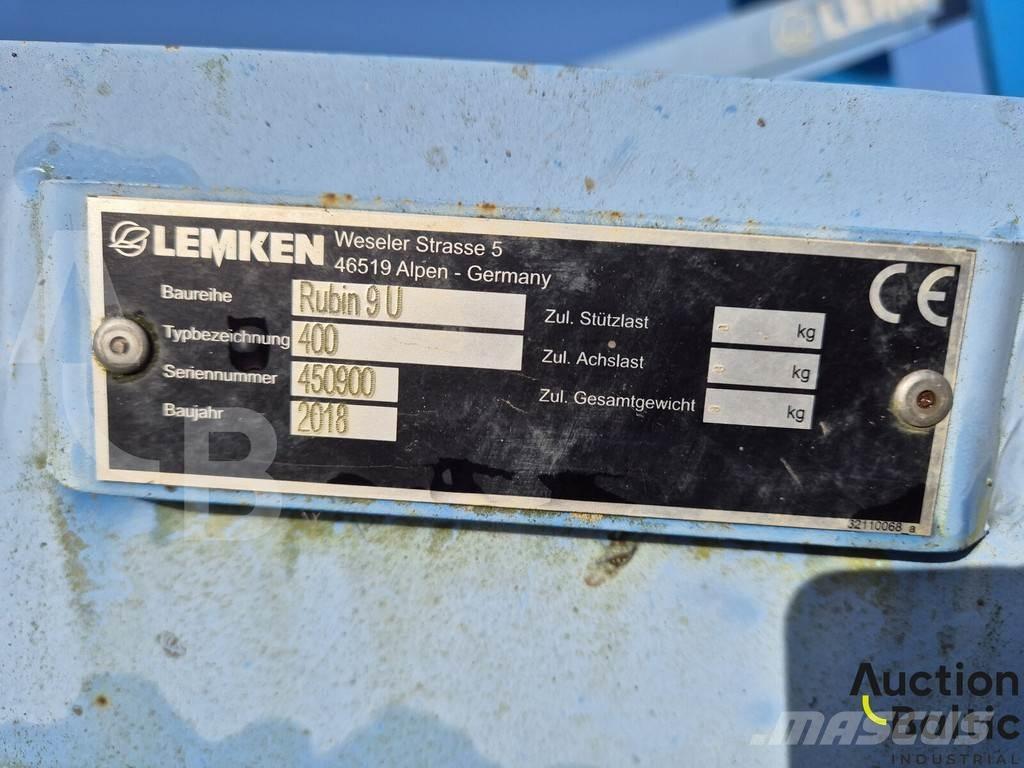 Lemken Rubin 9 U 디스크 하로우(쇄토기)