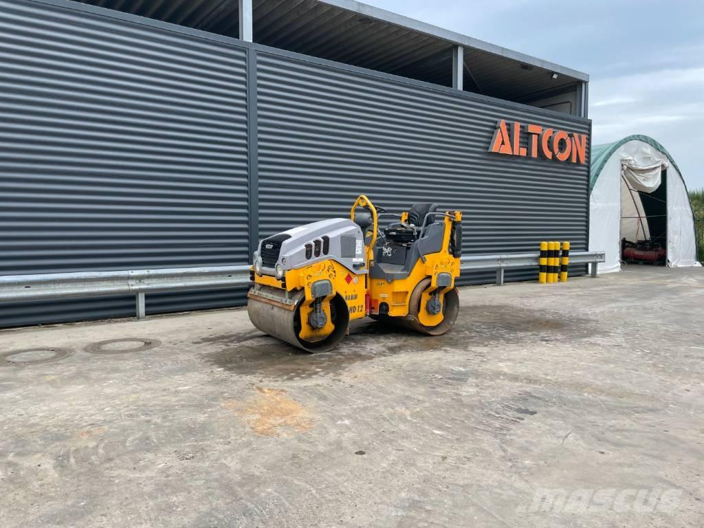 Hamm HD 12 VV 트윈 드럼 롤러