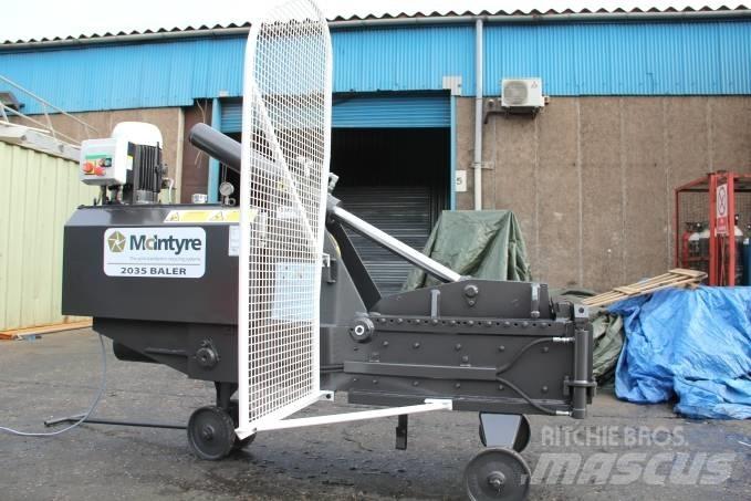 McIntyre Metal Baler 공업용 포장기