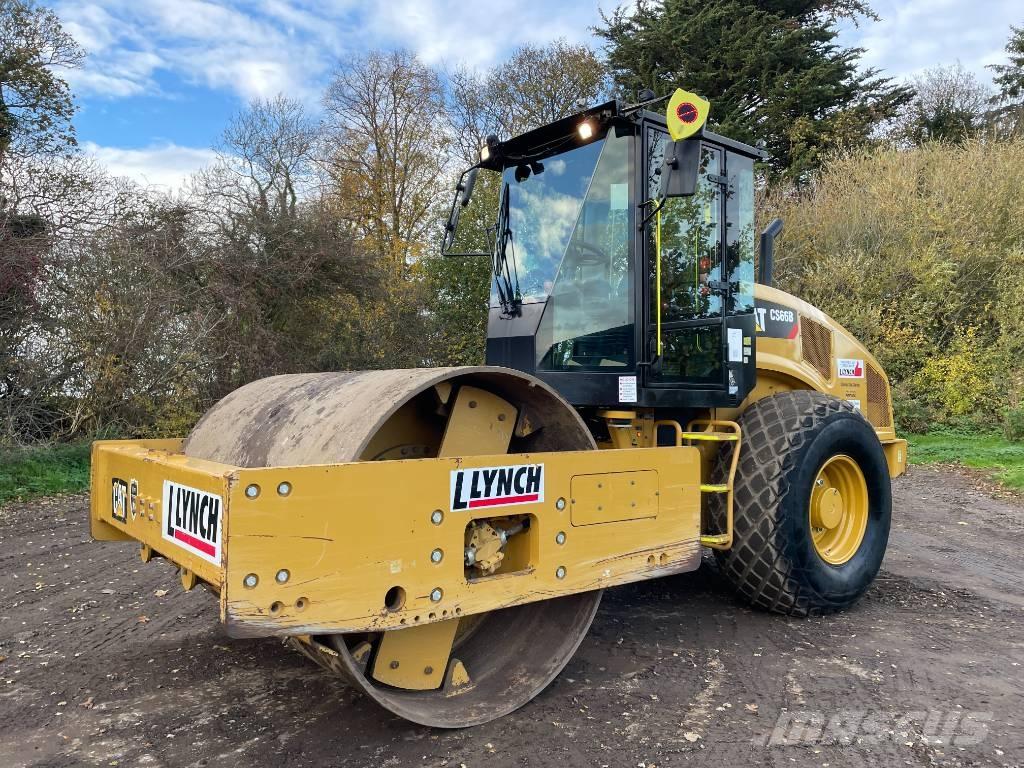 CAT CS 66 B 싱글 드럼 롤러