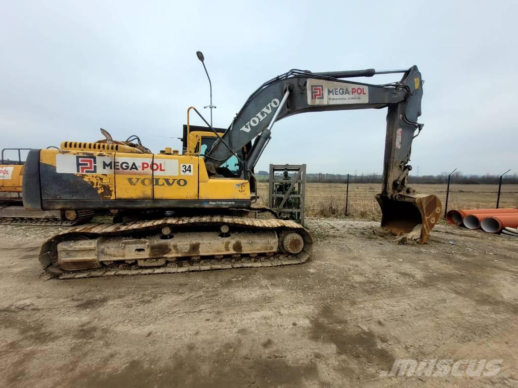 Volvo EC290 대형 굴삭기 29톤 이상