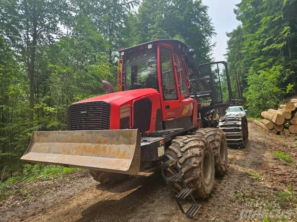 Komatsu 875 원목 포워더