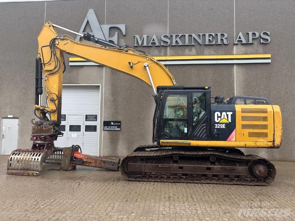 CAT 329E 대형 굴삭기 29톤 이상