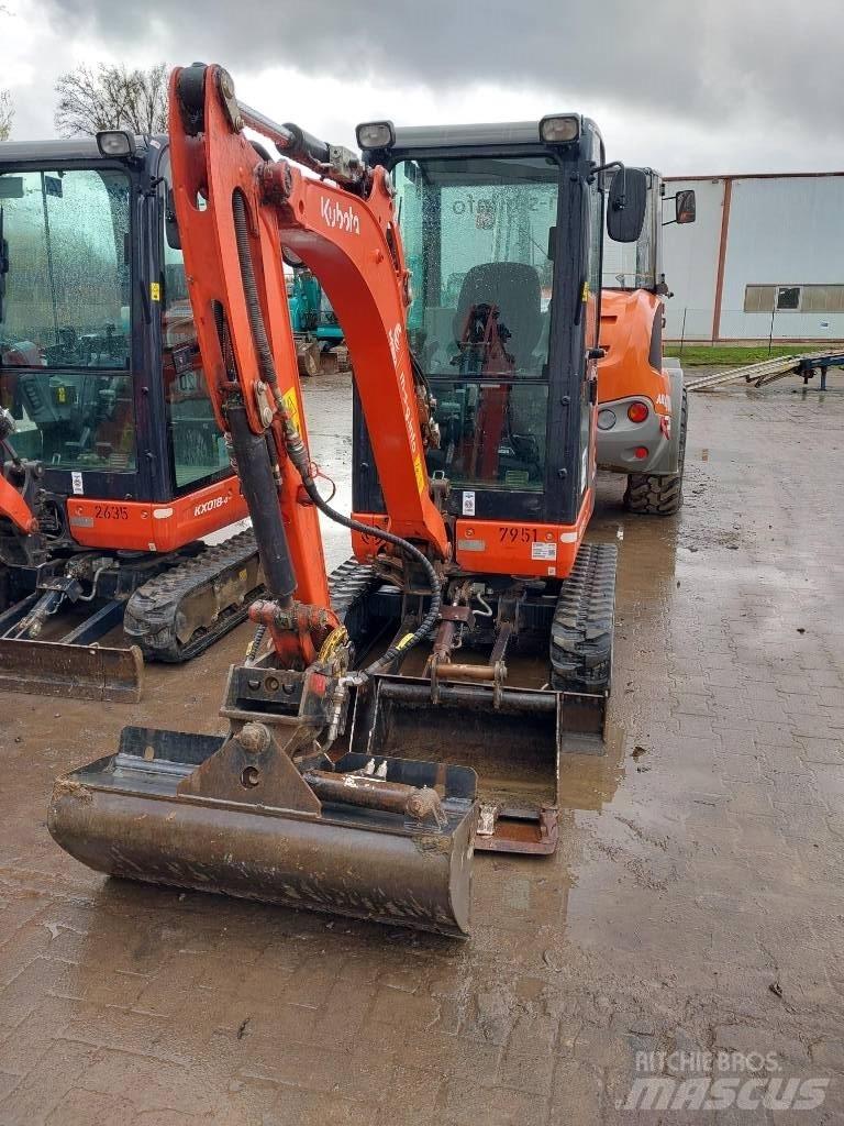 Kubota KX 019-4 소형 굴삭기 7톤 미만