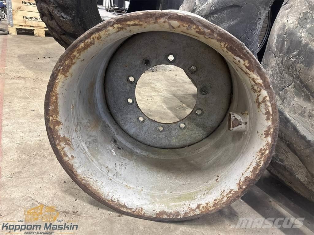 Valmet 911 24x26,5 타이어, 휠 및 림