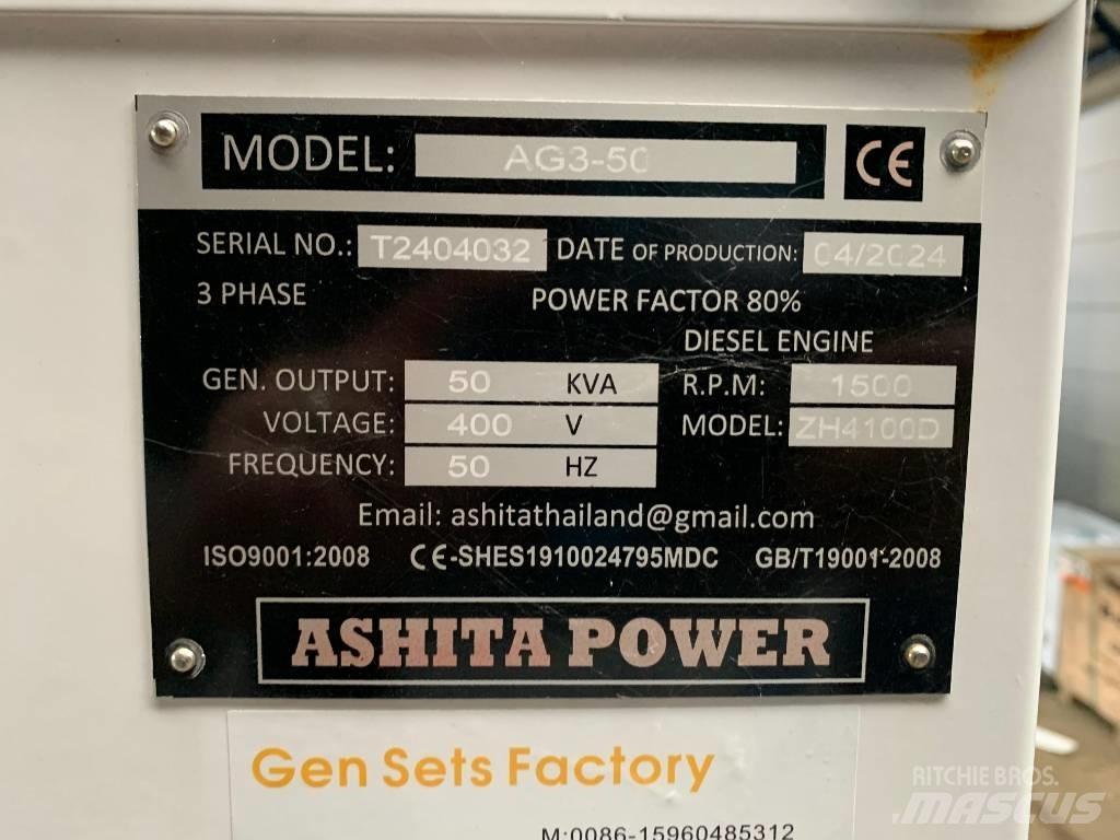 Ashita AG3-50 디젤 발전기