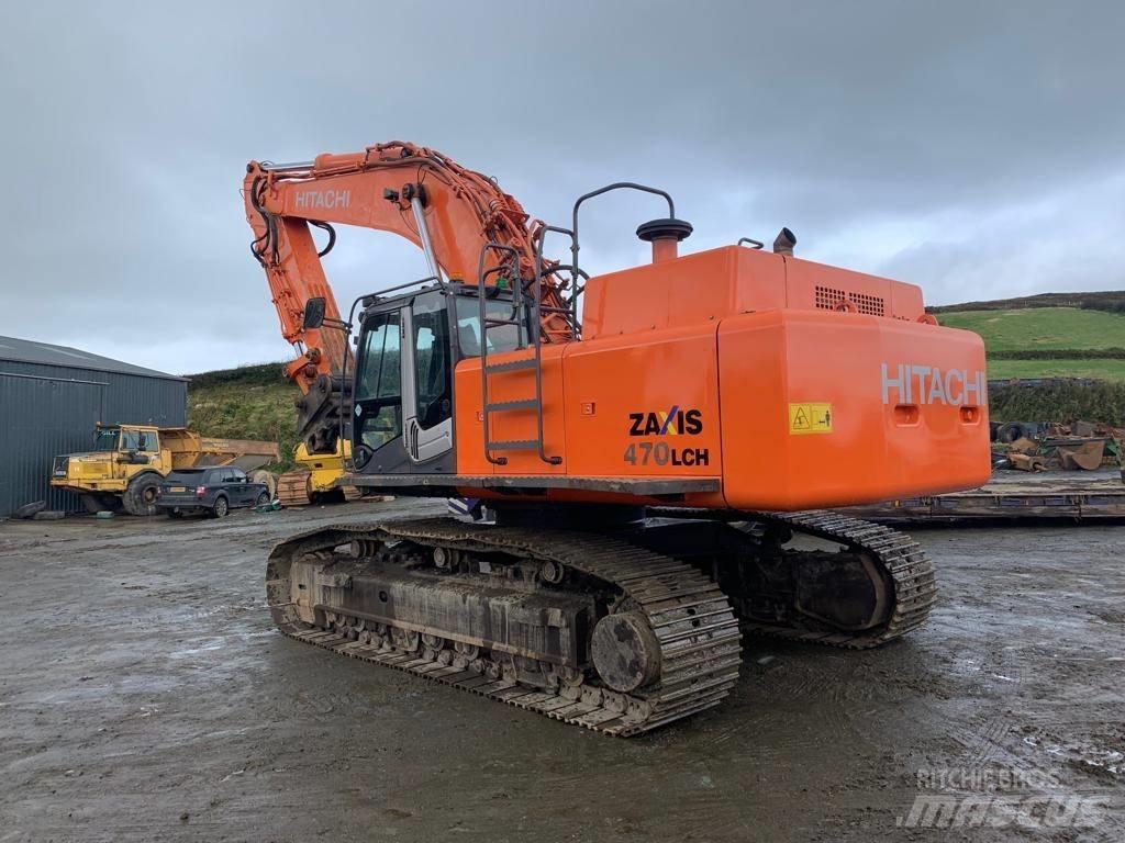 zaxis ZX470LCH-3 대형 굴삭기 29톤 이상