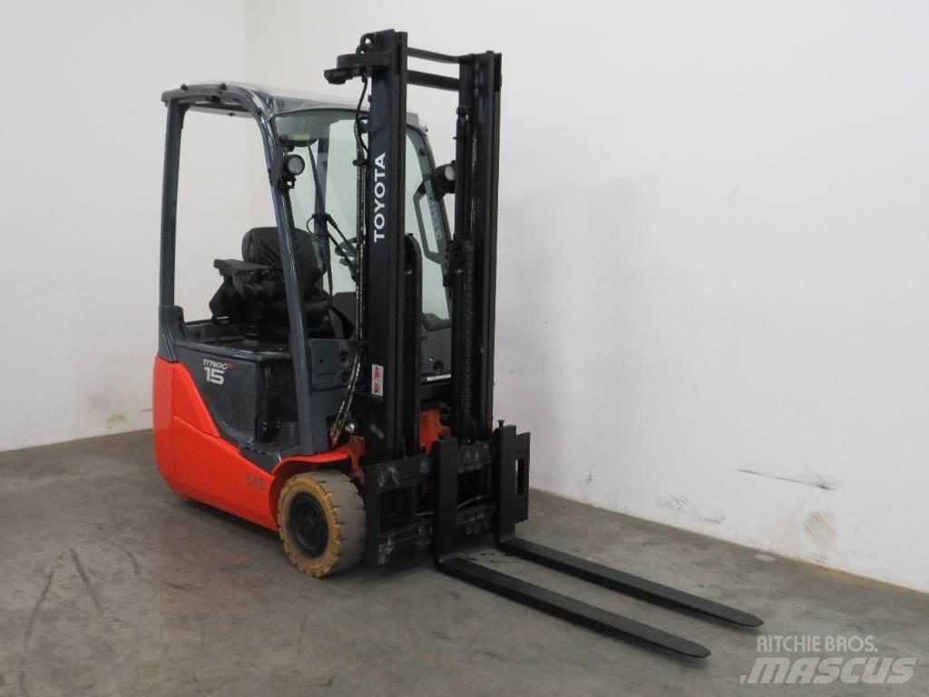 Toyota 8FBE15T 전동 지게차