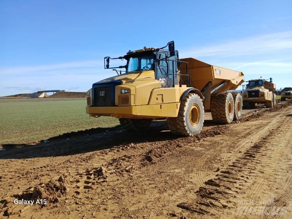 CAT 745 연결식 홀러