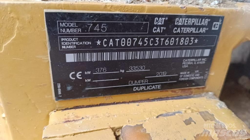 CAT 745 연결식 홀러