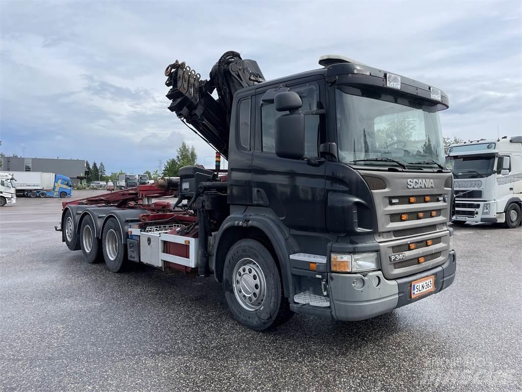 Scania P340 8x4 크레인 트럭