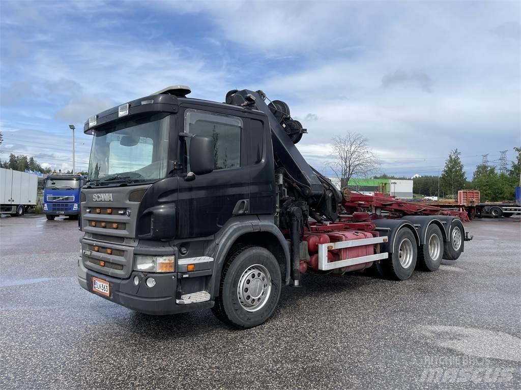 Scania P340 8x4 크레인 트럭