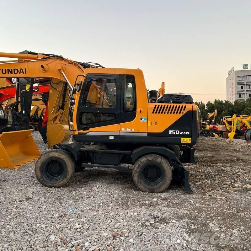 Hyundai R150w  휠 굴삭기